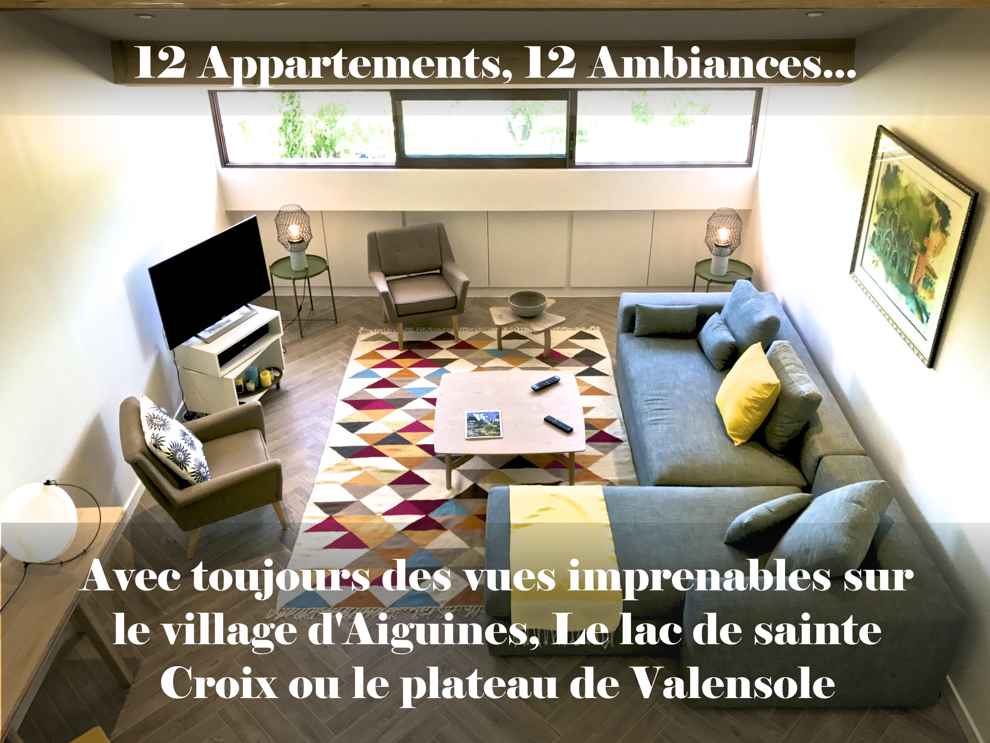 12 appartements, 12 ambiances