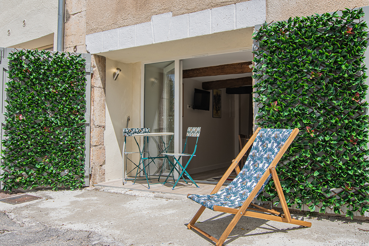 appartement Lac, vues de l'extérieur, côté terrasse