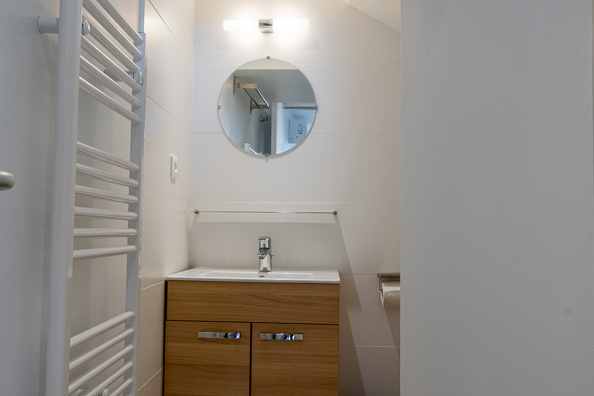 appartement Ste Croix, vues de l'intérieur : salle de bain